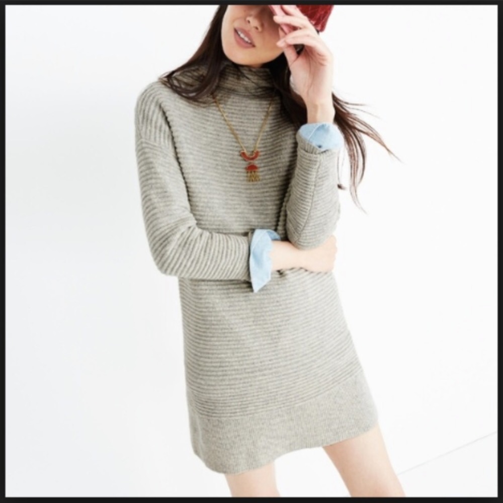 Madewell skyscraper sweater dress